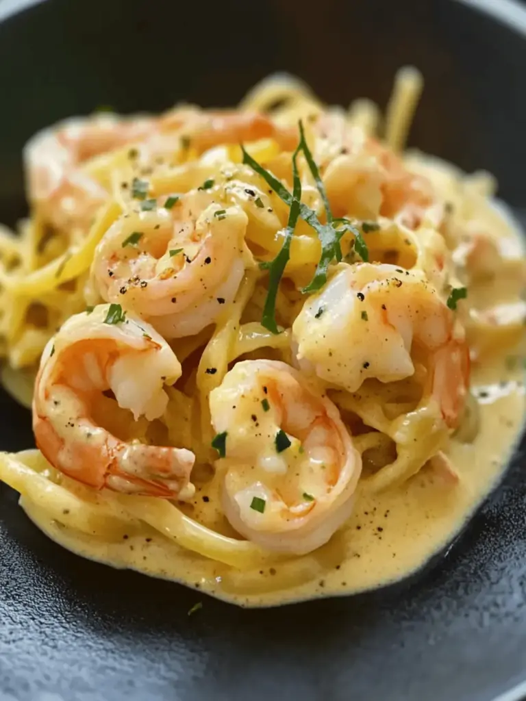 Shrimp & crab pasta with creamy cajun sauce