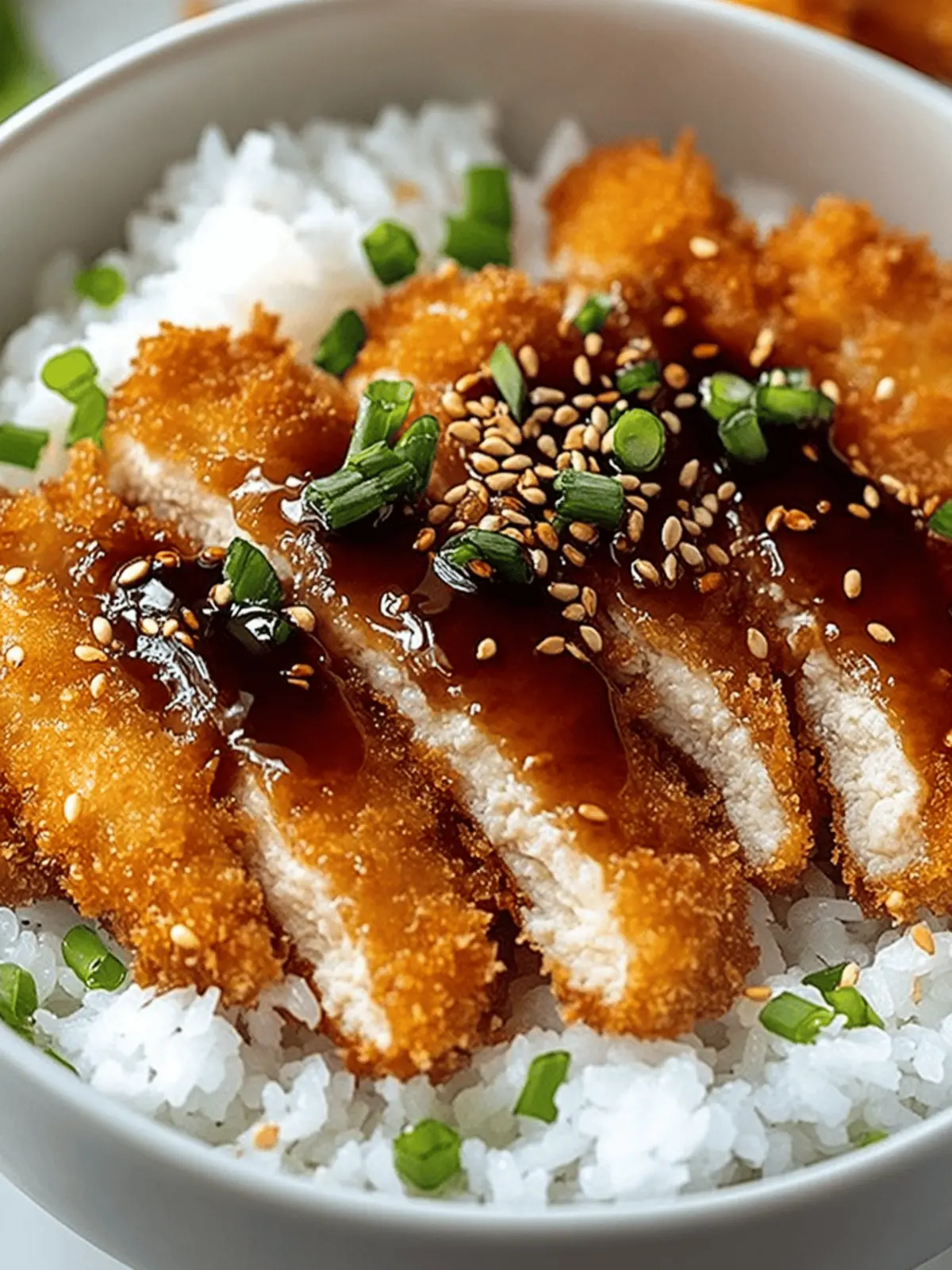 Japanese Katsu Bowls