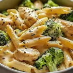 Creamy Broccoli and Chicken Penne