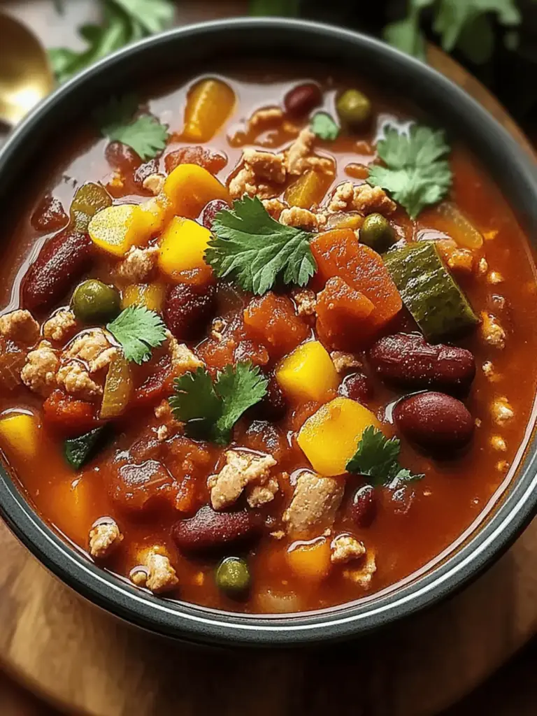 Turkey & Vegetable Chili