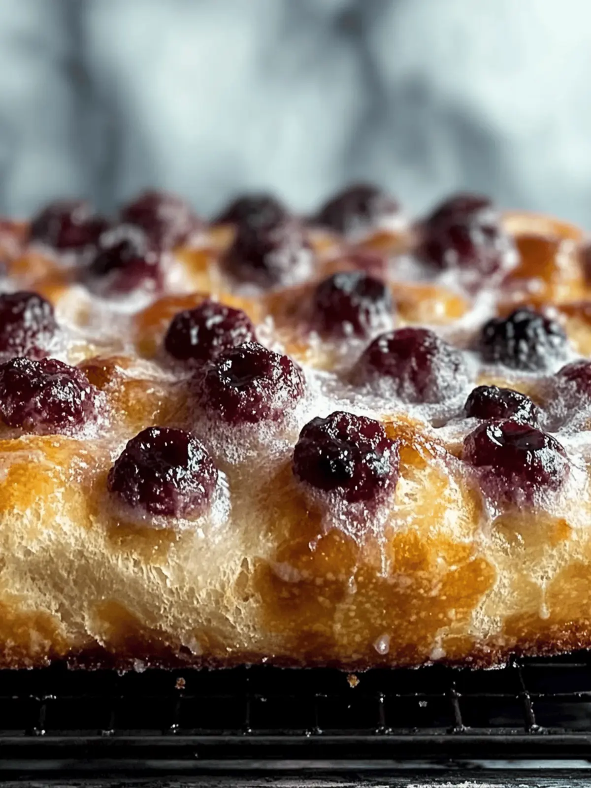 Jam Donut Focaccia