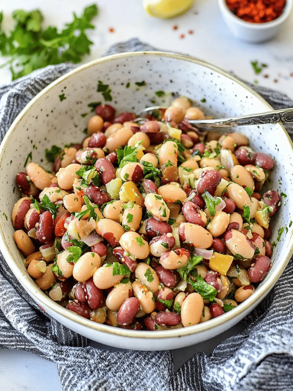 Delicious Healthy Mixed Bean Salad You'll Love to Make 3 Healthy Mixed Bean Salad