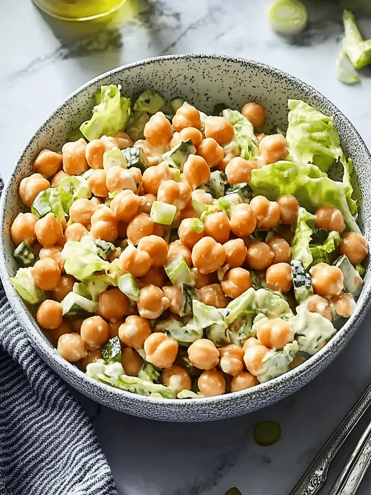 Buffalo Chickpea Salad