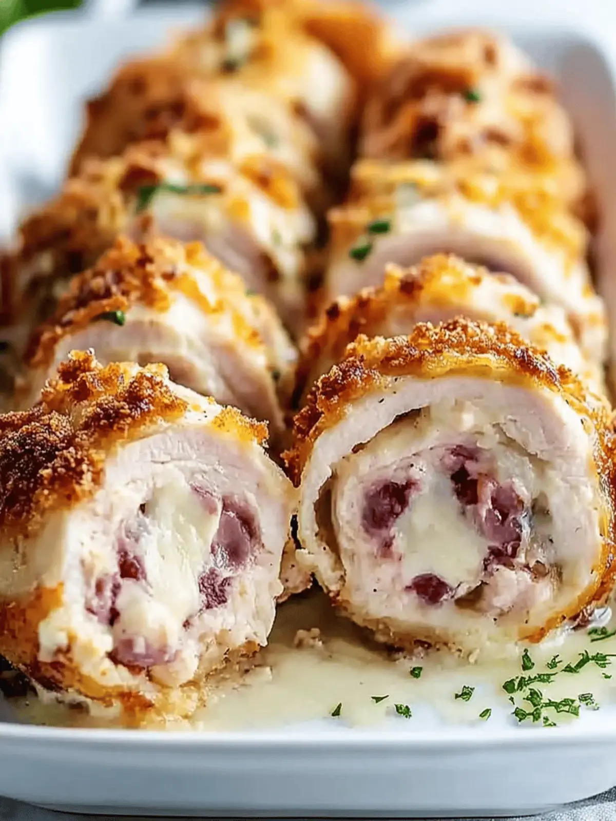 Melt-in-Your-Mouth Stuffed Chicken Cordon Bleu Bake 2 Stuffed Chicken Cordon Bleu Bake