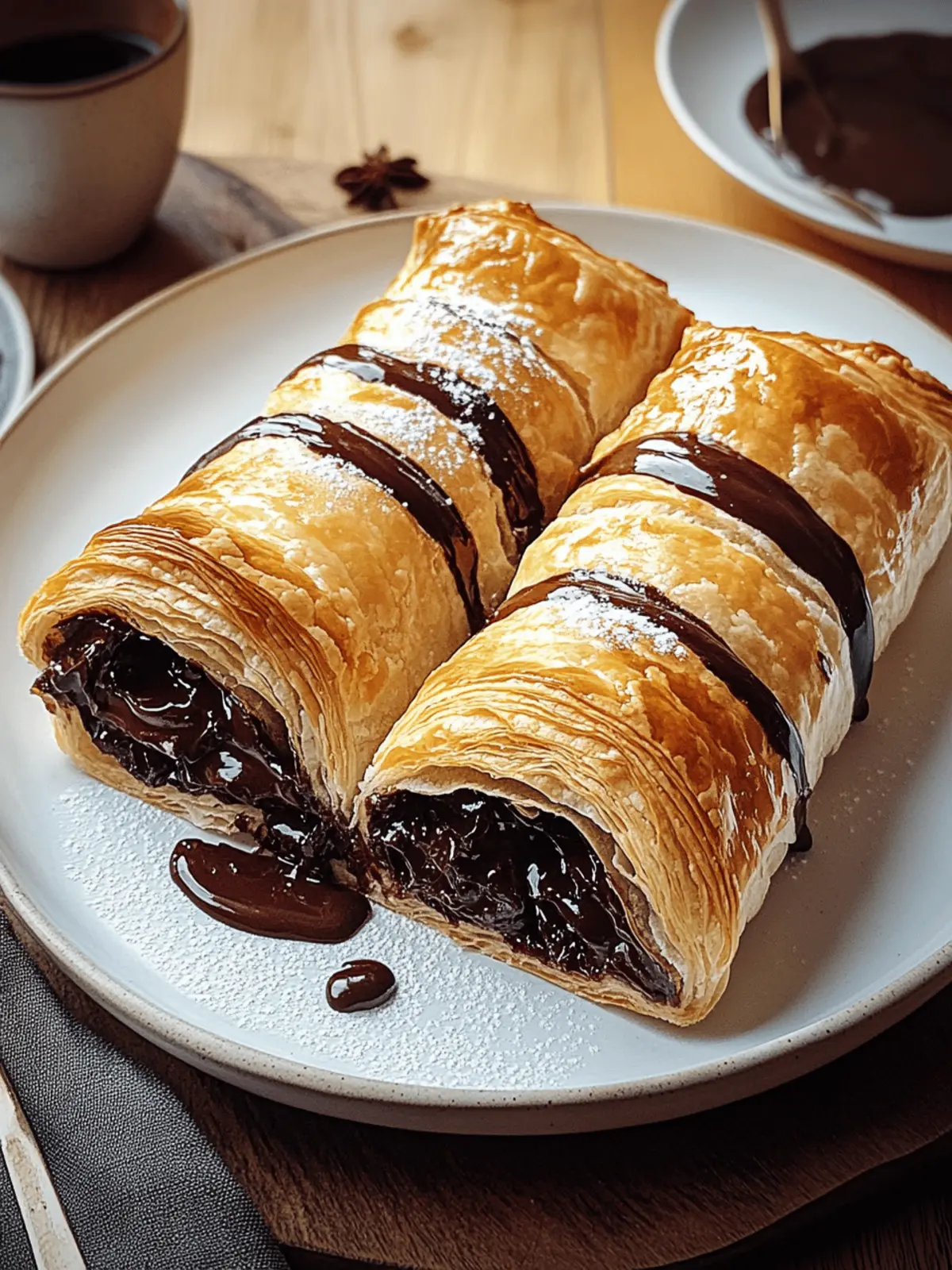 Chocolate Puff Pastry