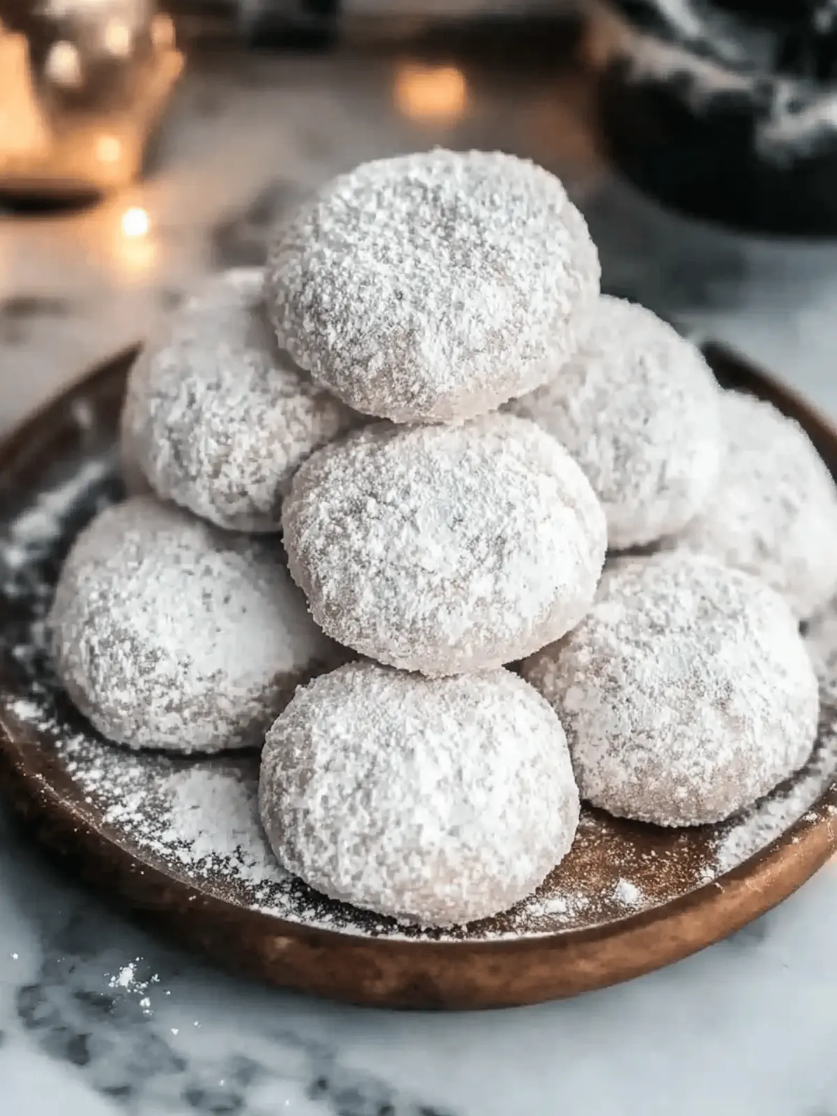 Buttery Mexican Wedding Cookies