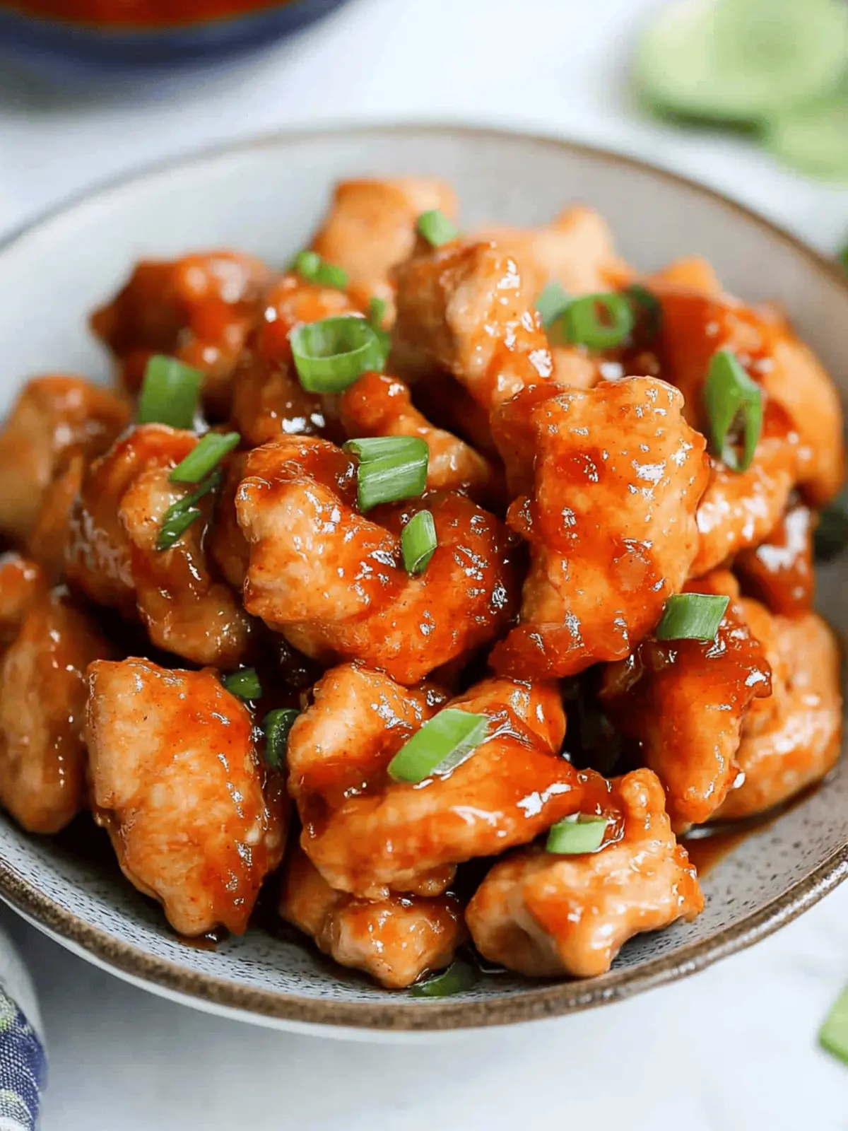 Air Fryer Sweet Chili Chicken