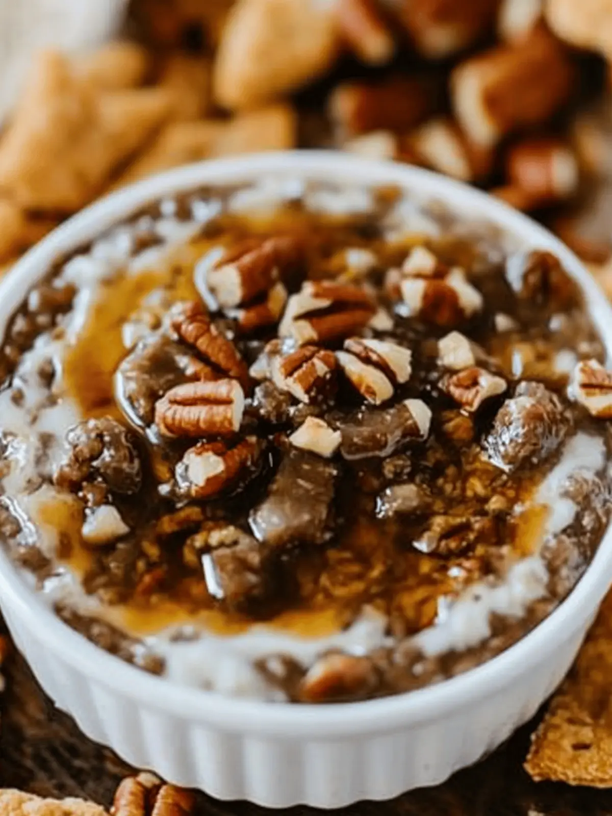 No Bake Pecan Pie Dip