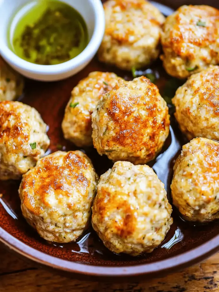 Baked Turkey Meatballs