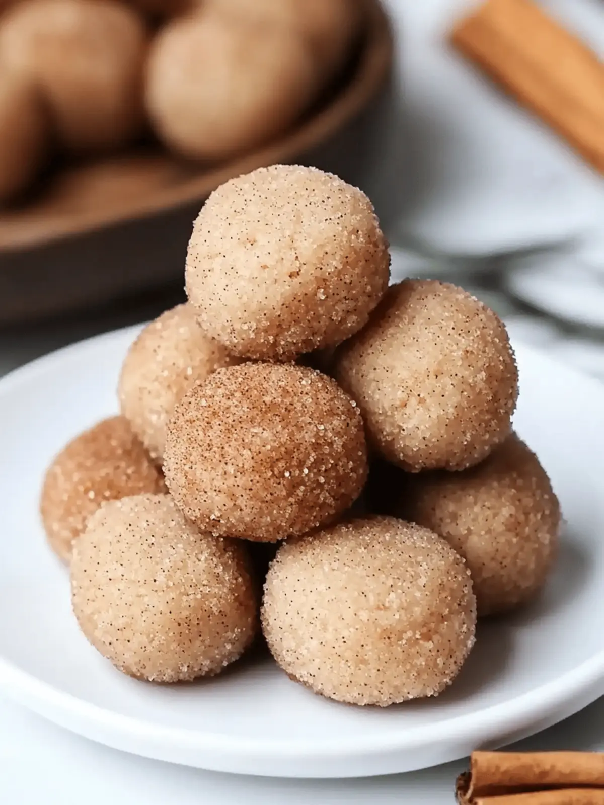Snickerdoodle Protein Bites: Deliciously Guilt-Free Goodness 2 Snickerdoodle Protein Bites