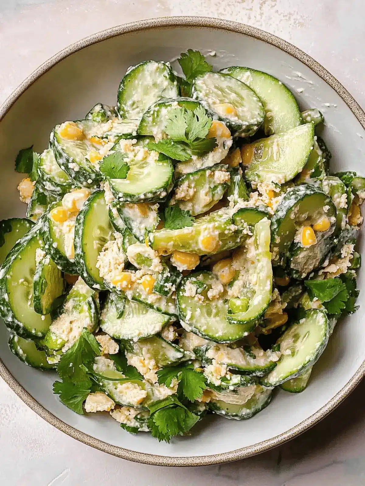 Mexican Cucumber Salad