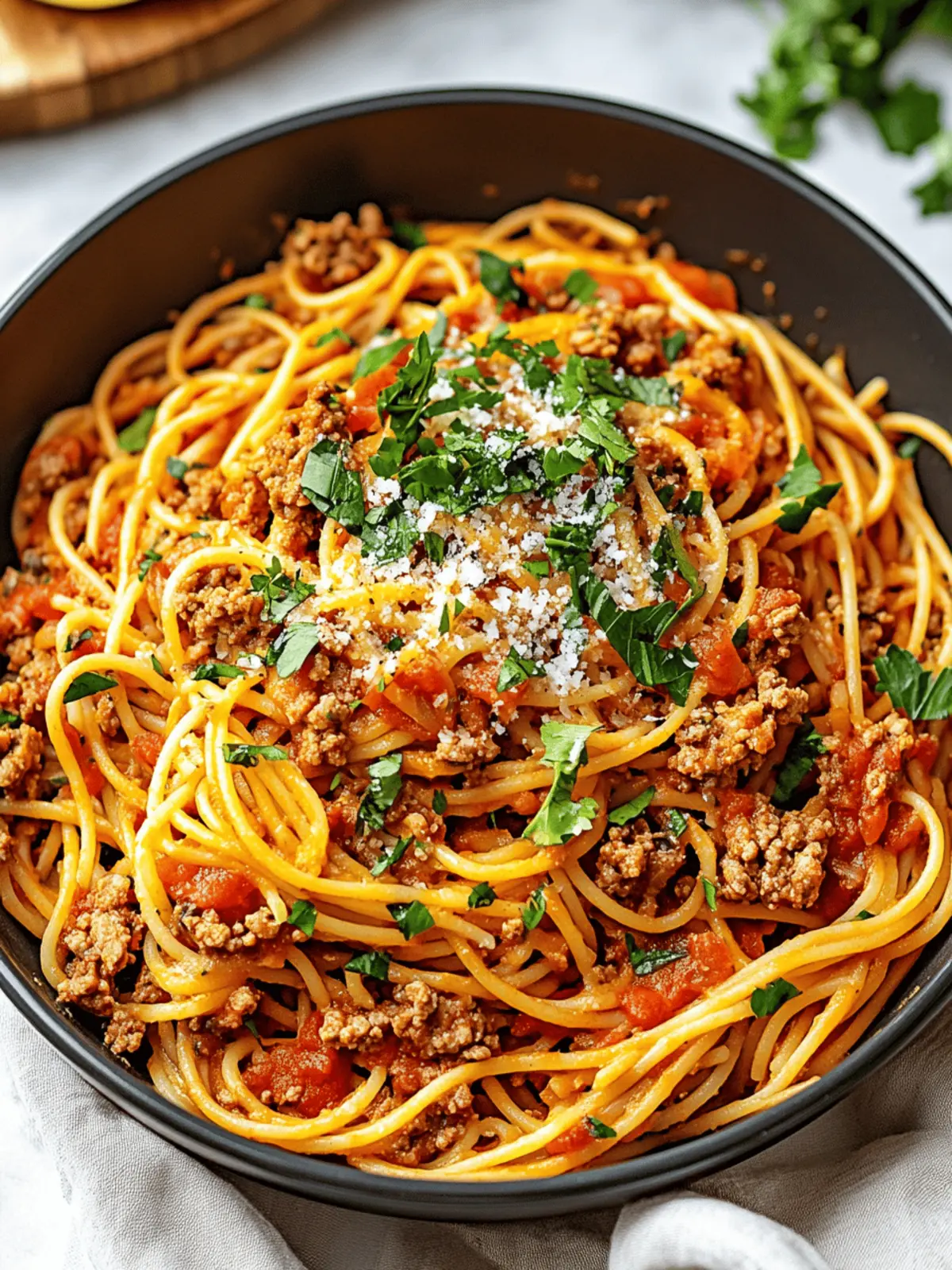 One-Pot Taco Spaghetti: Your Go-To Family Dinner Delight 4 One-Pot Taco Spaghetti