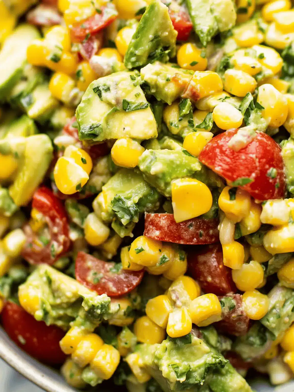 Avocado Corn Salad