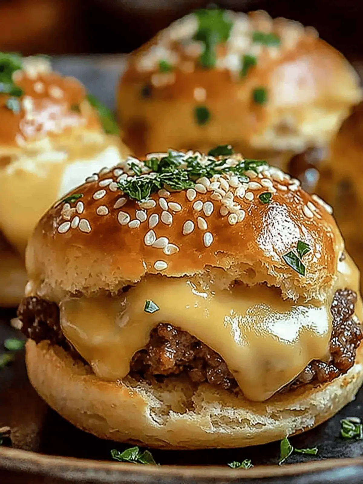 Cheeseburger Biscuit Bombs: The Ultimate Party Snack Delight 2 Cheeseburger Biscuit Bombs