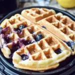 Lemon Blueberry Waffles