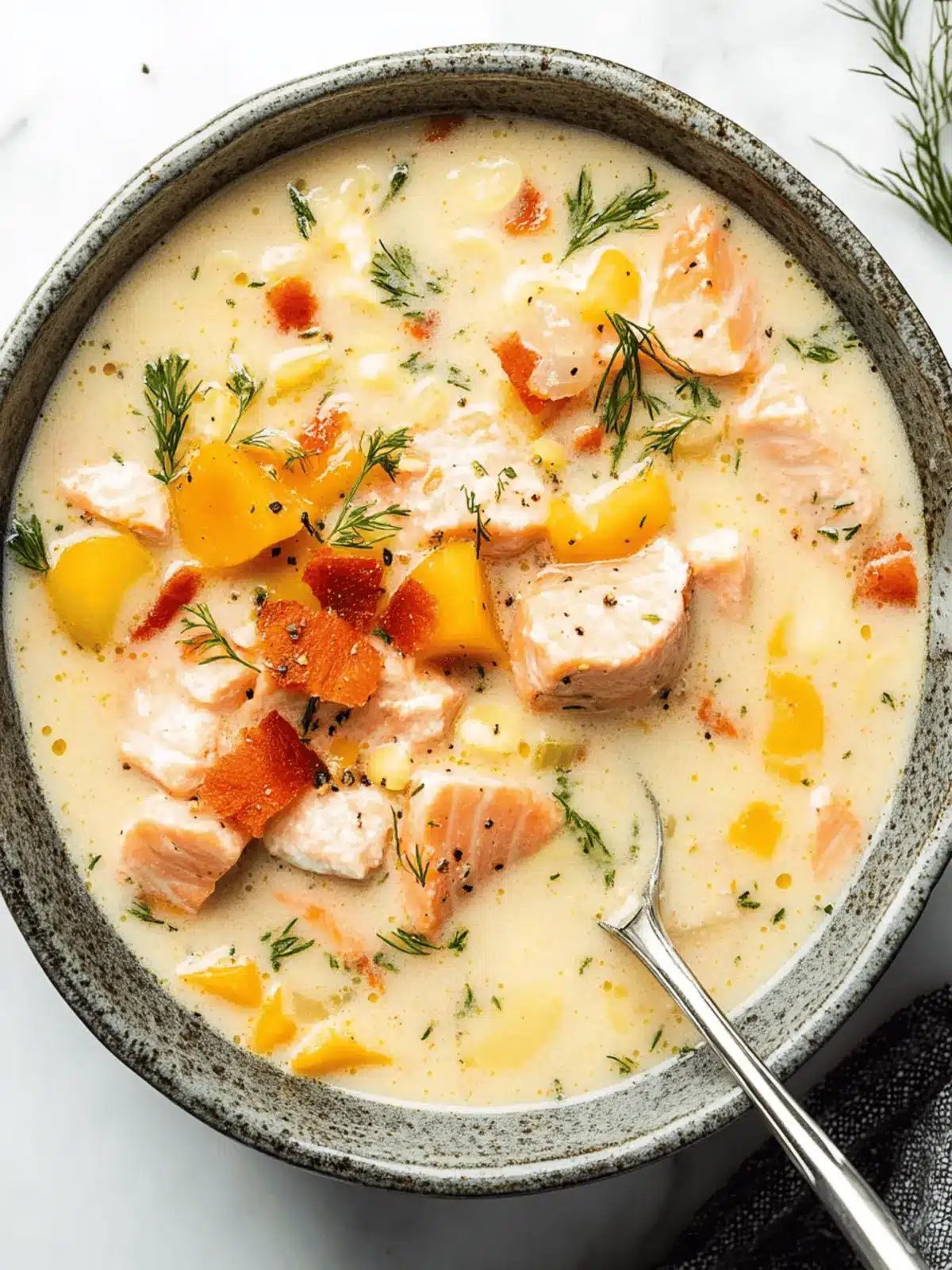 Salmon Chowder Soup