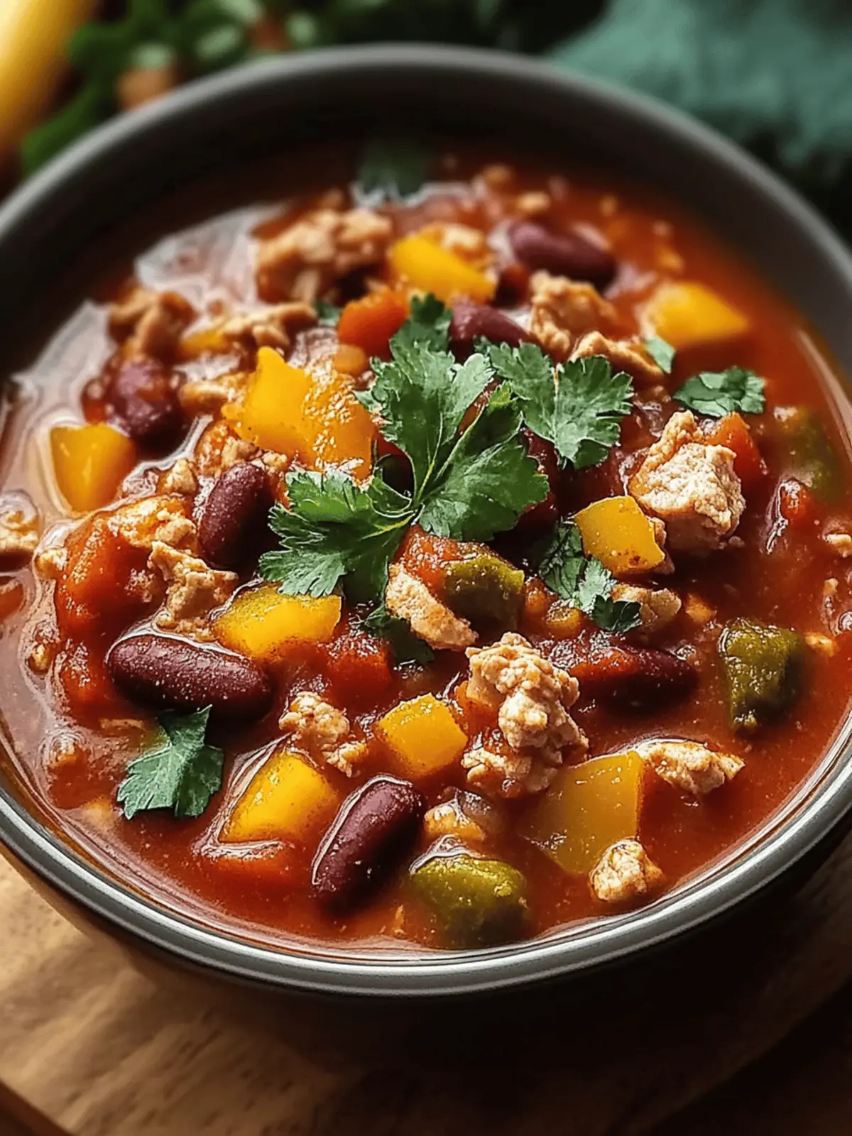 Turkey & Vegetable Chili