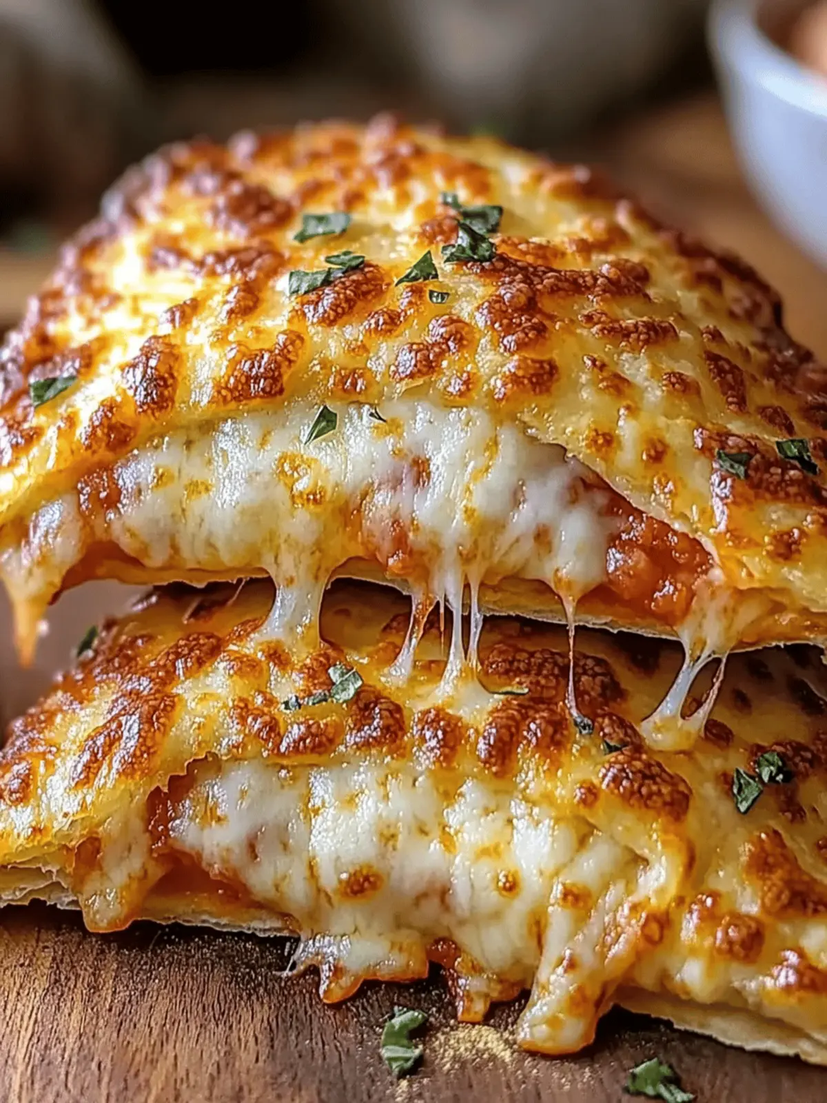 Cheesy Pizza Pockets