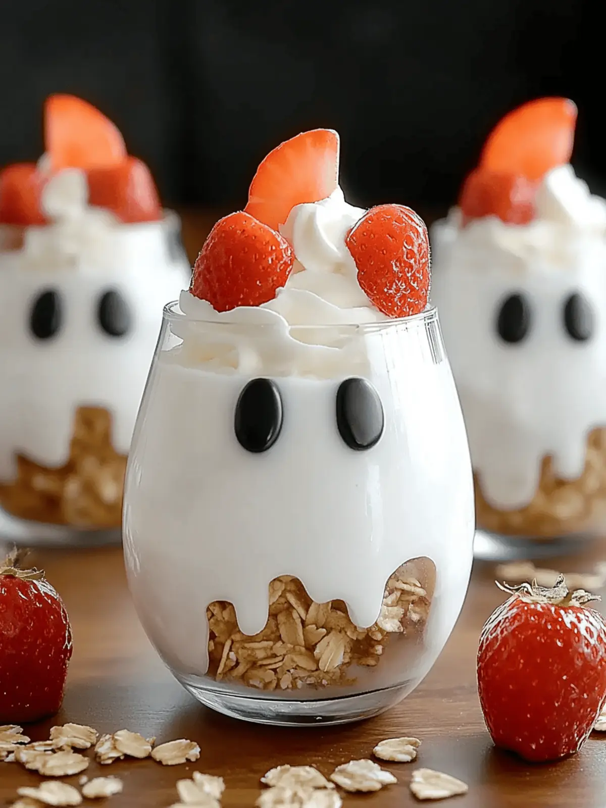 Ghostly Yogurt Parfaits: A Boo-tiful Halloween Breakfast for Kids