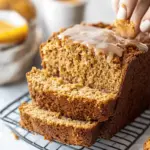 Pumpkin Bread with Maple Glaze