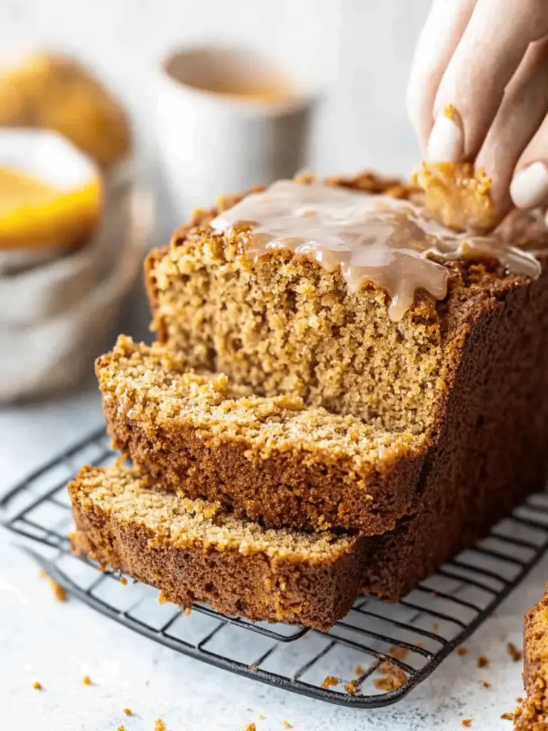 Pumpkin Bread with Maple Glaze