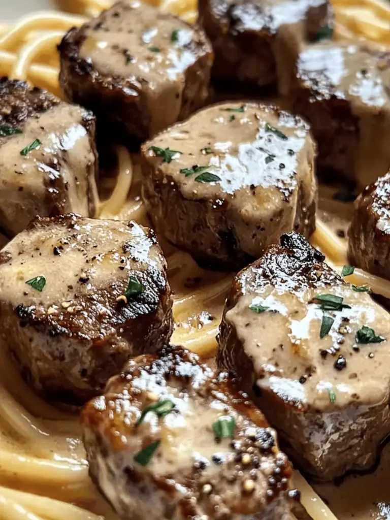 Cheesy Garlic Steak Bites