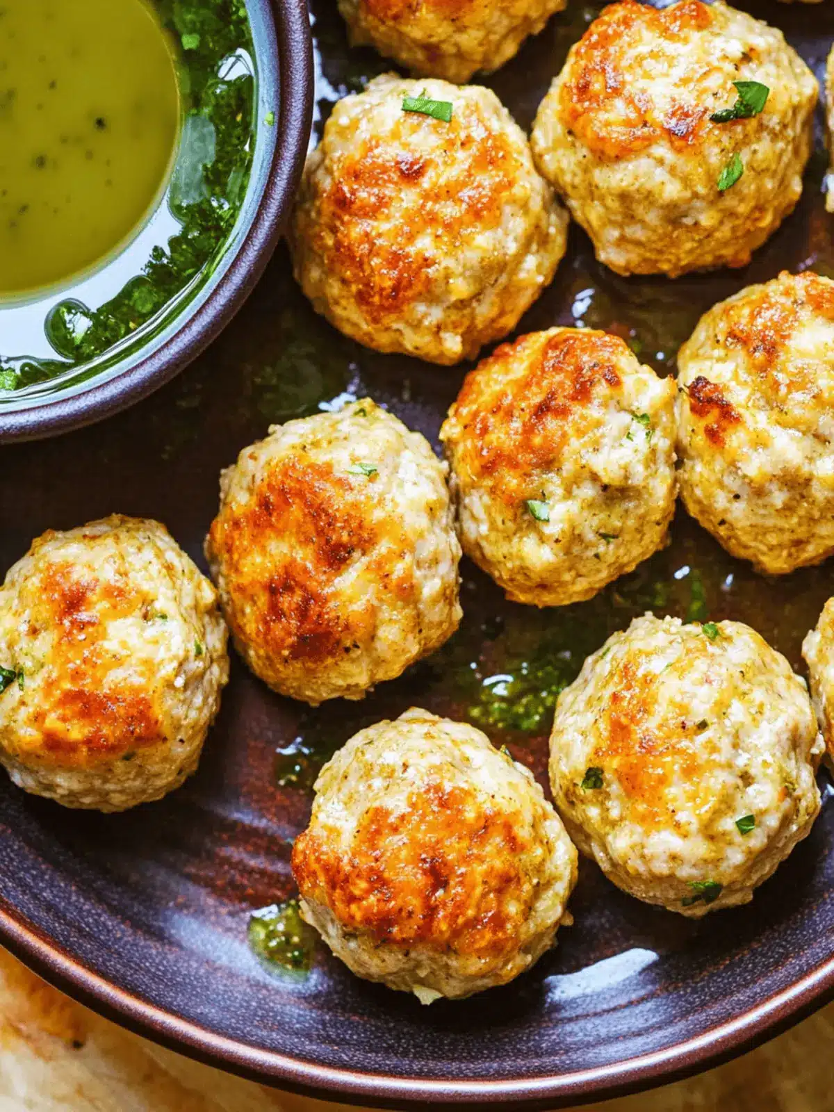 Baked Turkey Meatballs