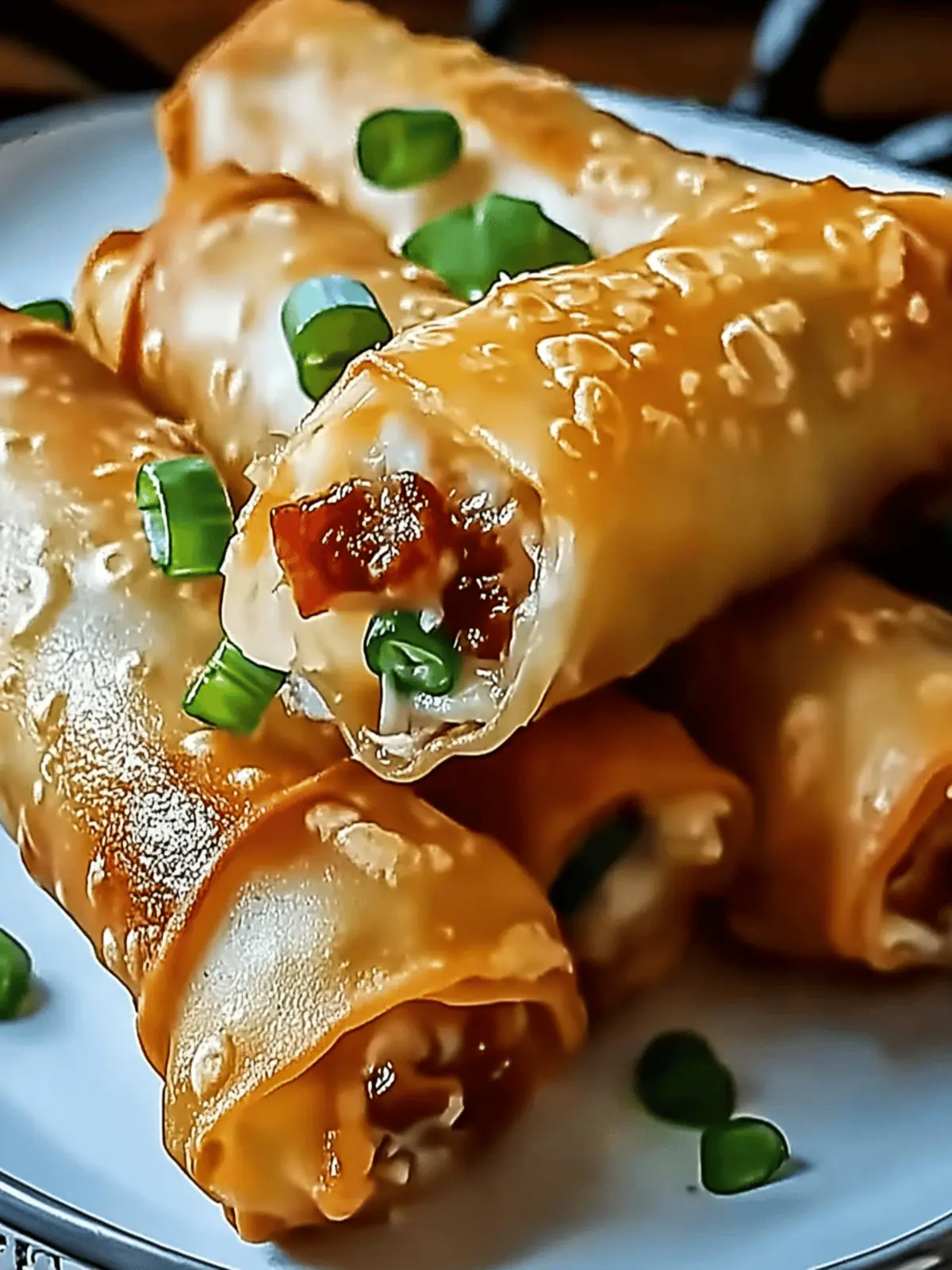 Bacon Jalapeño Popper Eggrolls