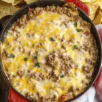 Cheesy Ground Beef Dip
