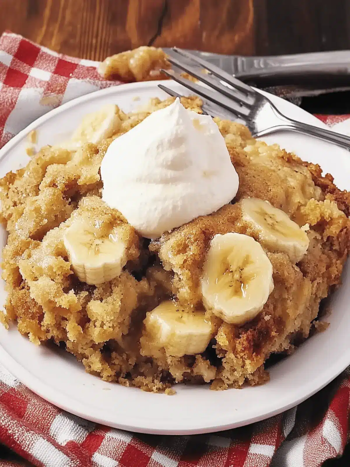 Banana Bread Cobbler