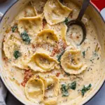 Creamy Tuscan Ravioli