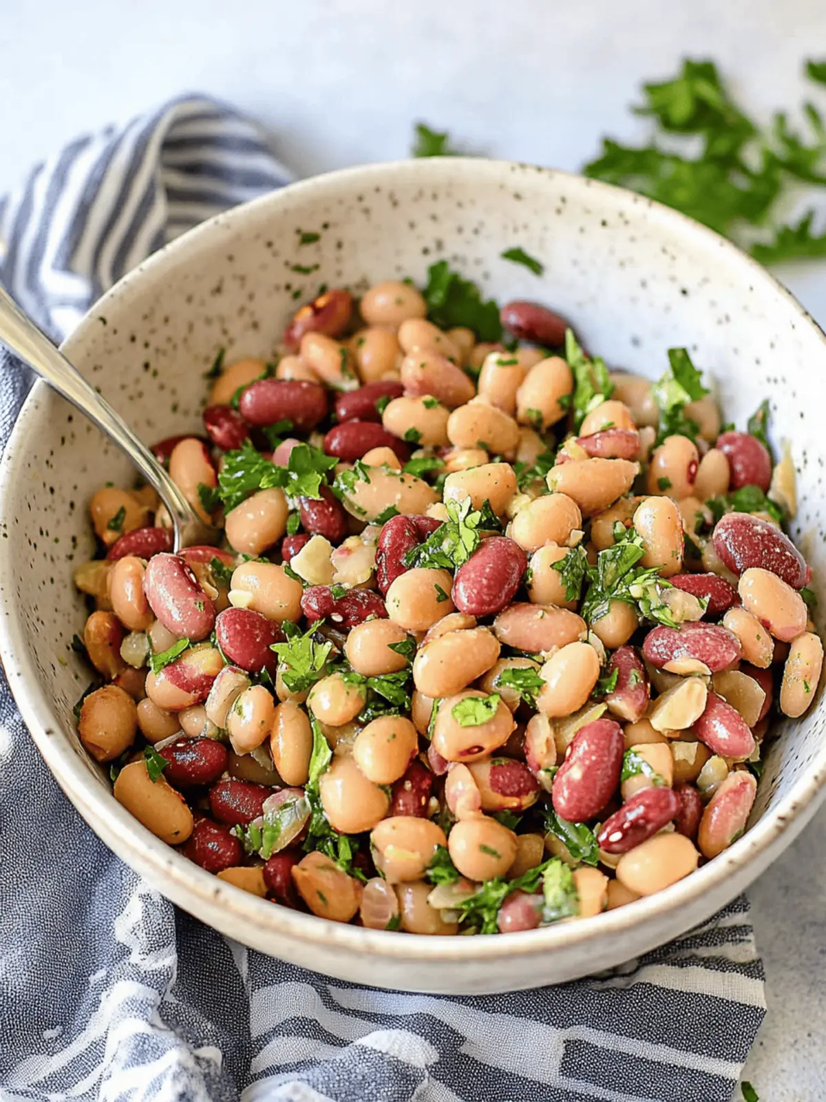Healthy Mixed Bean Salad