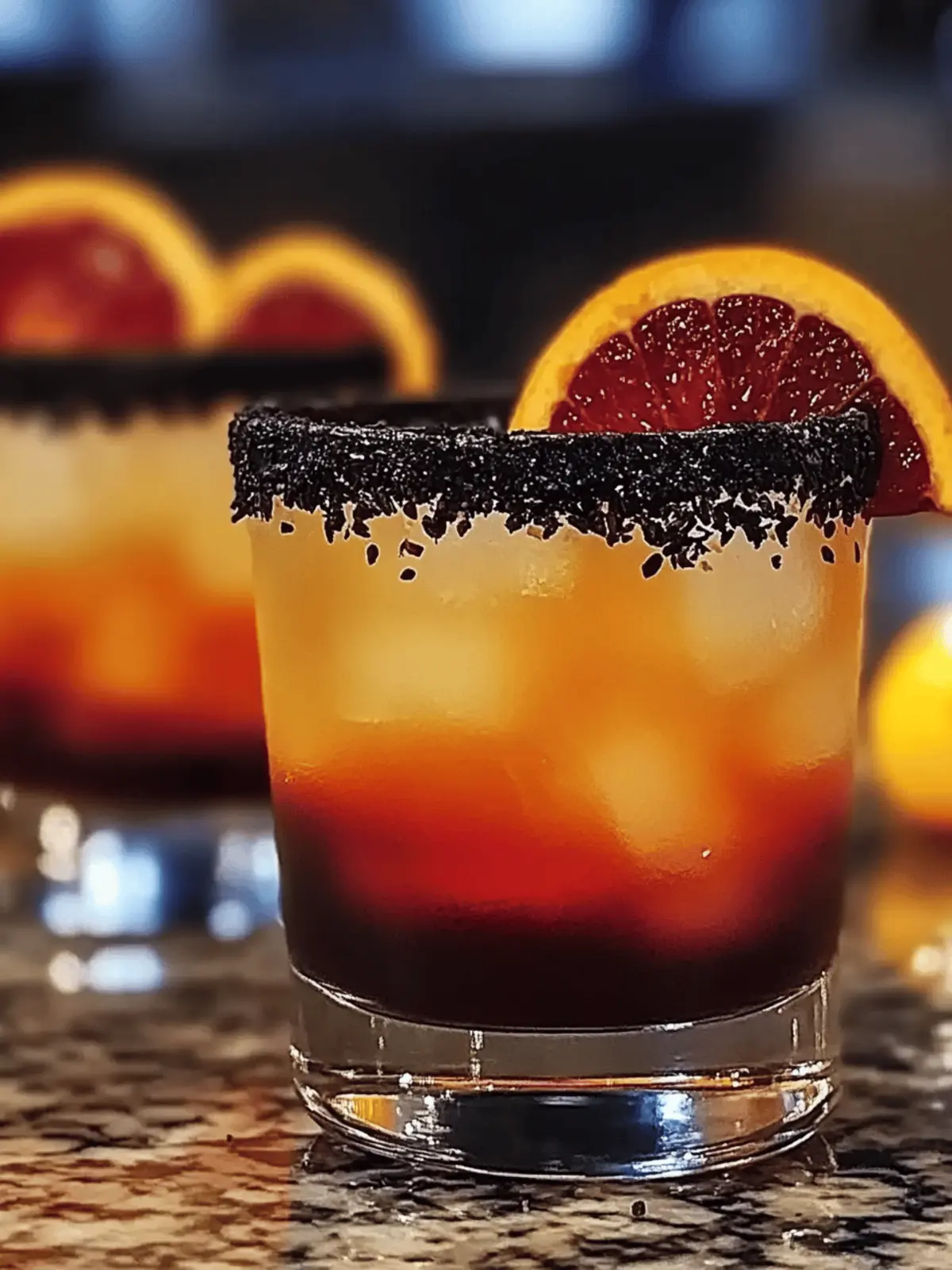 Halloween Margaritas Cocktail