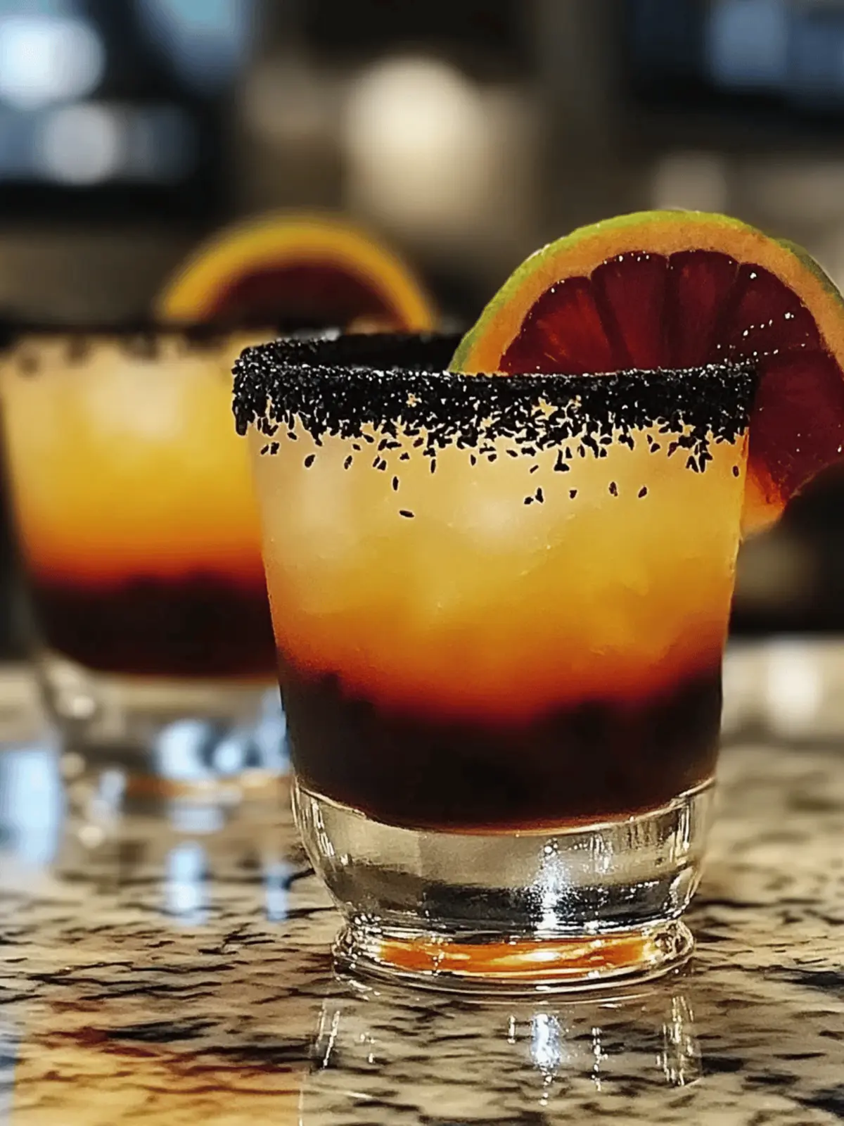 Halloween Margaritas Cocktail