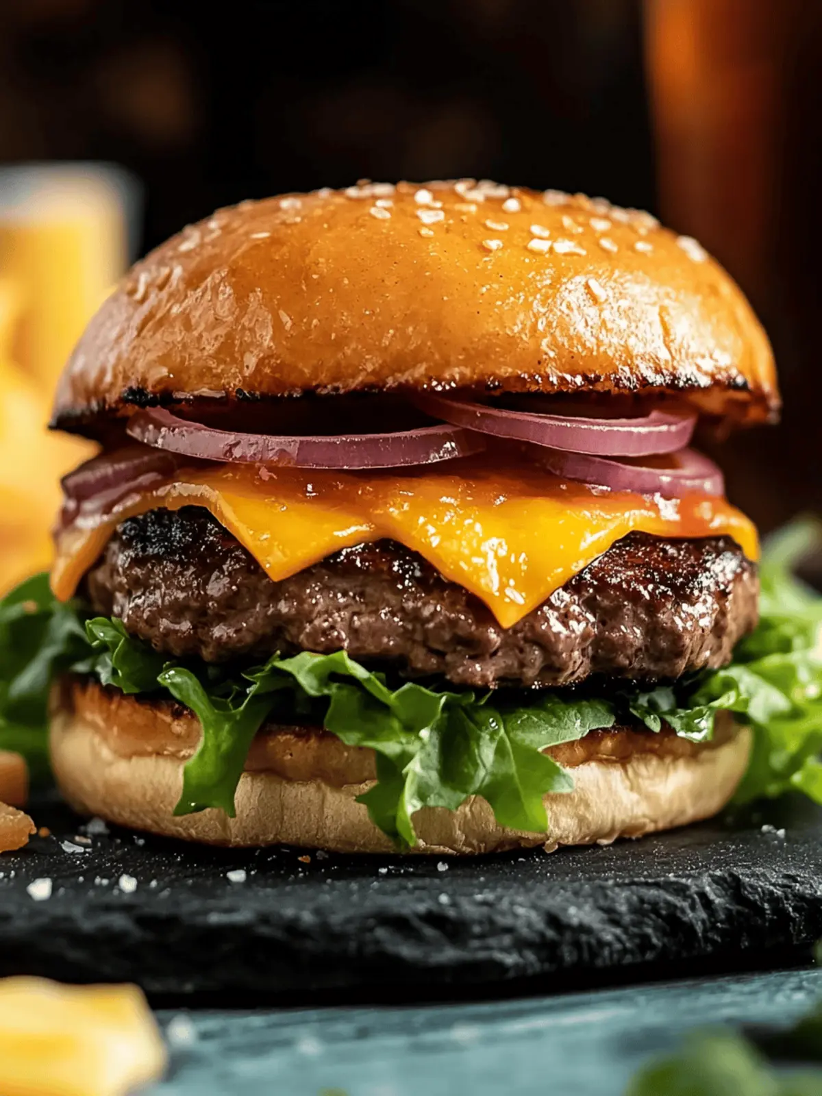 Cheddar Ranch Beef Burgers: Juicy Flavor for Your BBQ Night 2 Cheddar Ranch Beef Burgers