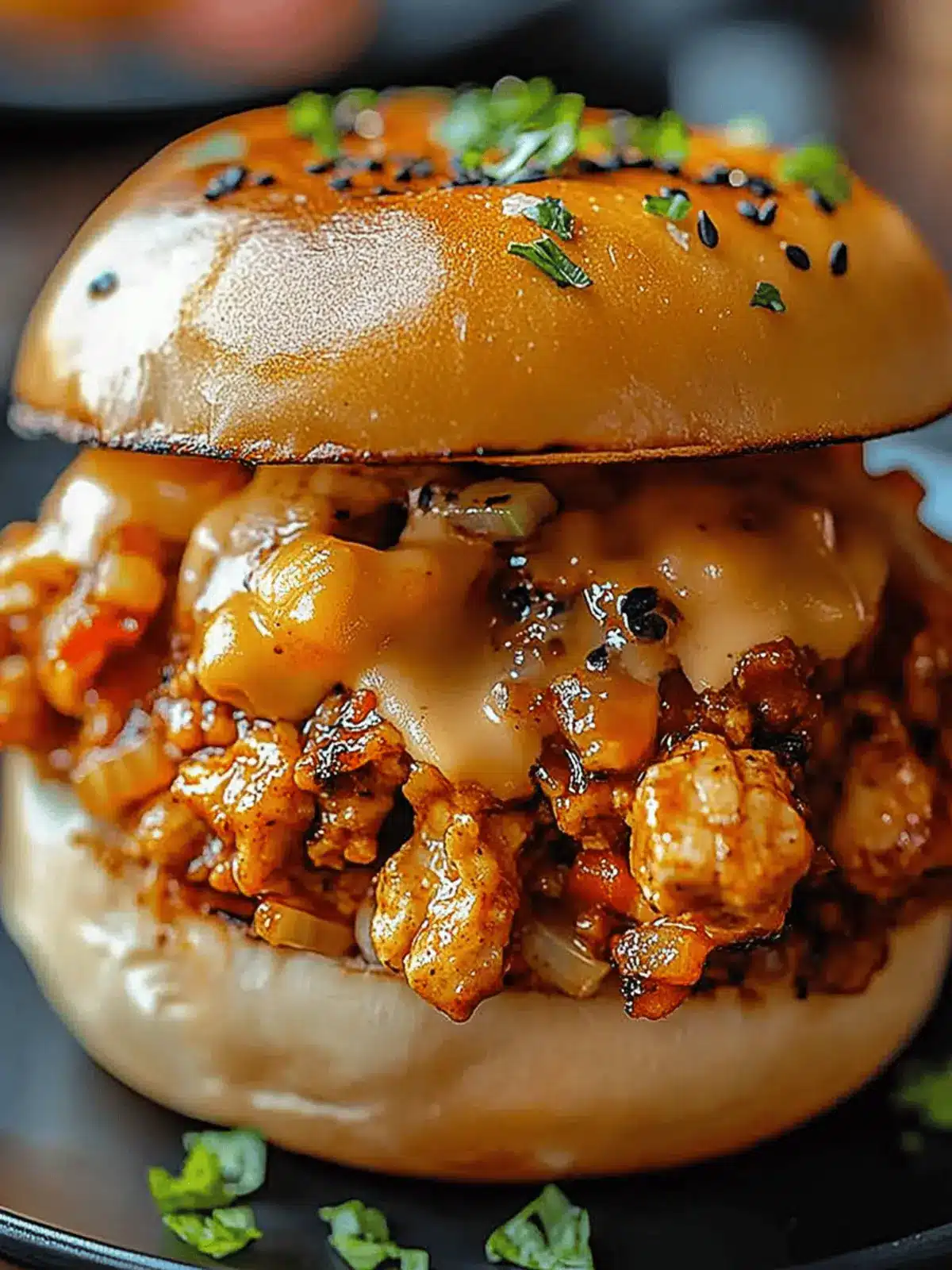 Cajun Chicken Sloppy Joes