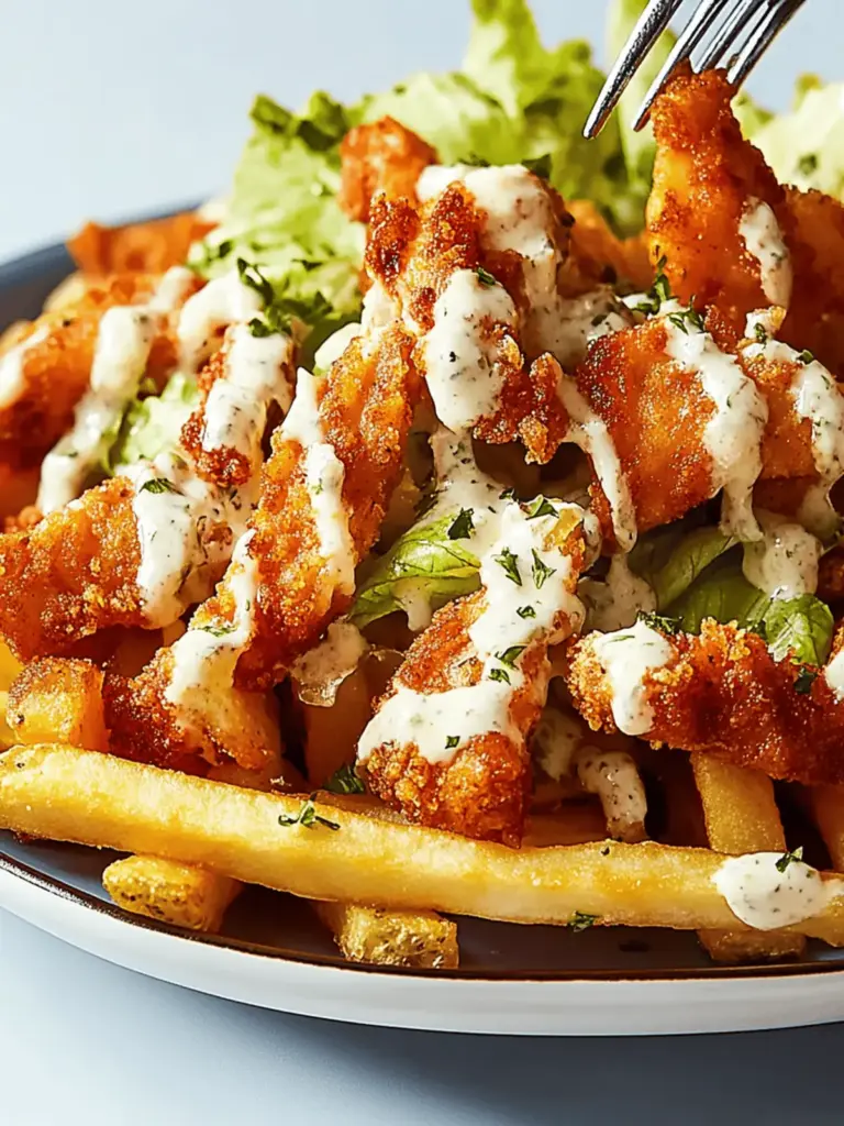 Chicken Caesar Fries