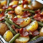 Country Ranch Green Beans and Potatoes with Bacon