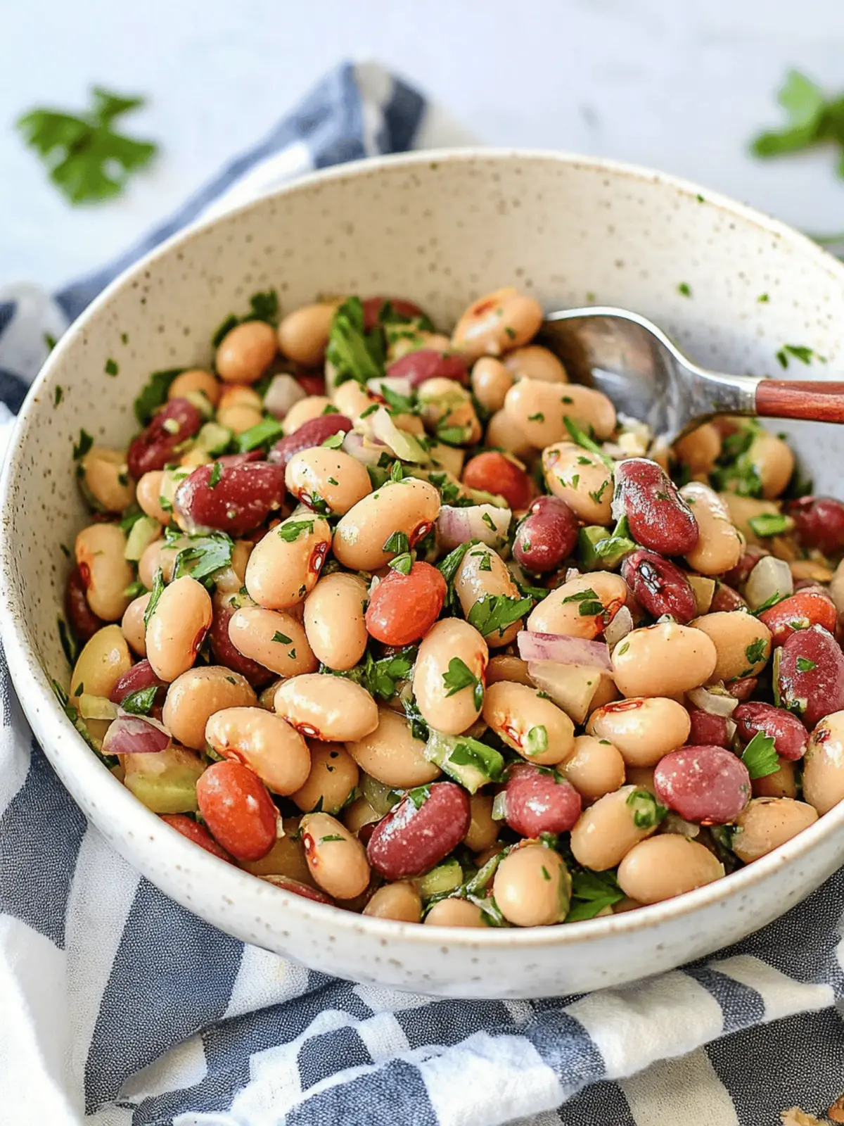 Delicious Healthy Mixed Bean Salad You'll Love to Make 2 Healthy Mixed Bean Salad