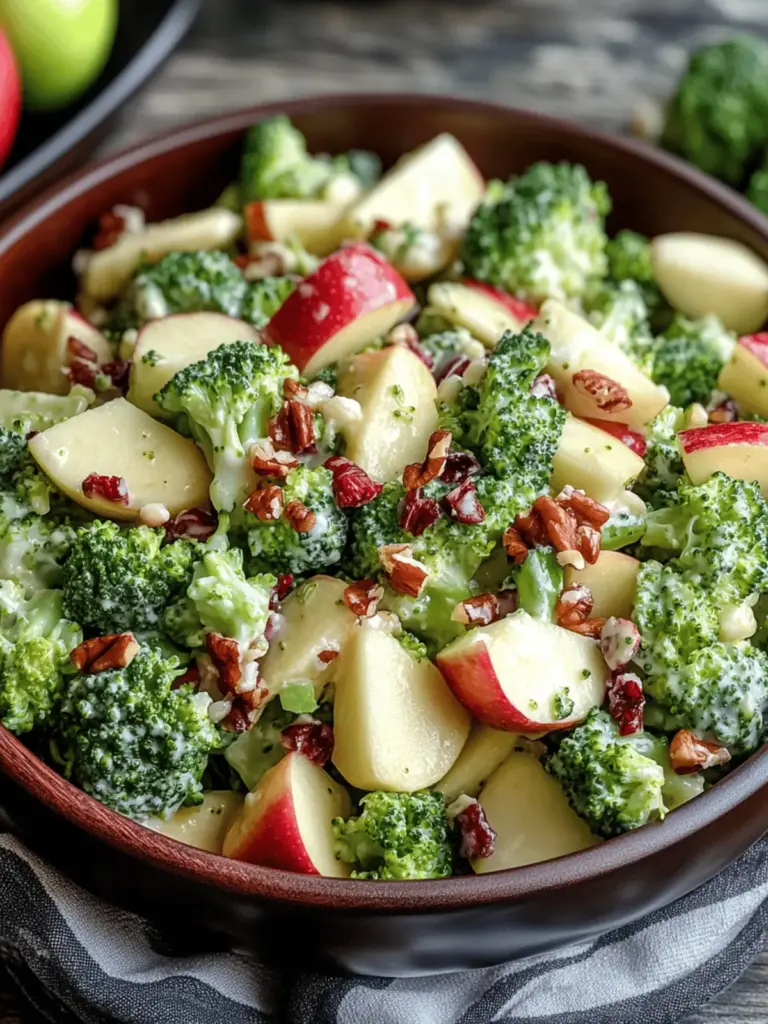 Honeycrisp Apple Broccoli Salad