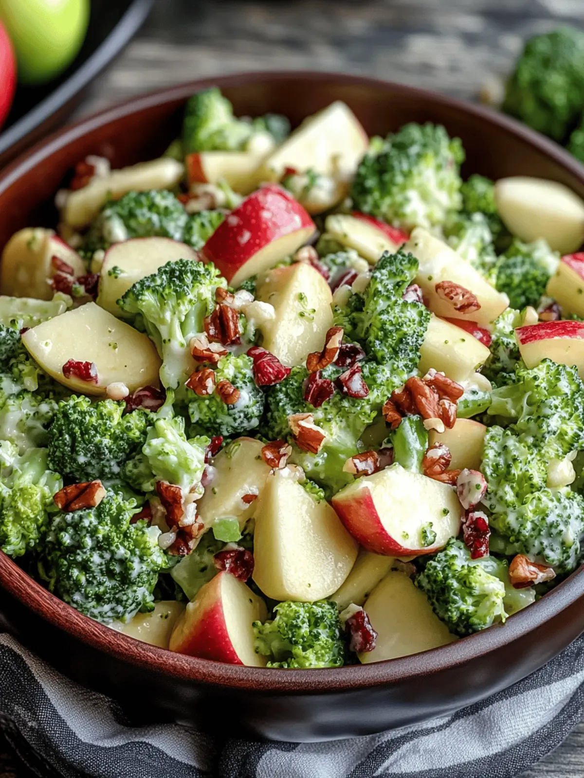 Honeycrisp Apple Broccoli Salad