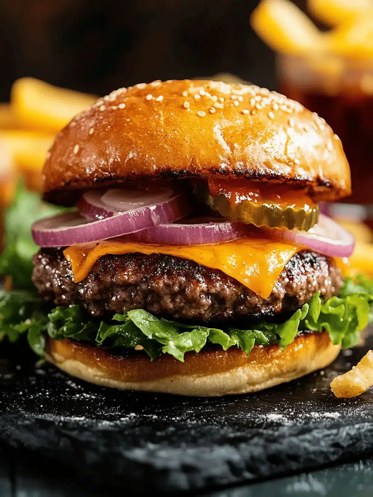 Cheddar Ranch Beef Burgers: Juicy Flavor for Your BBQ Night 4 Cheddar Ranch Beef Burgers