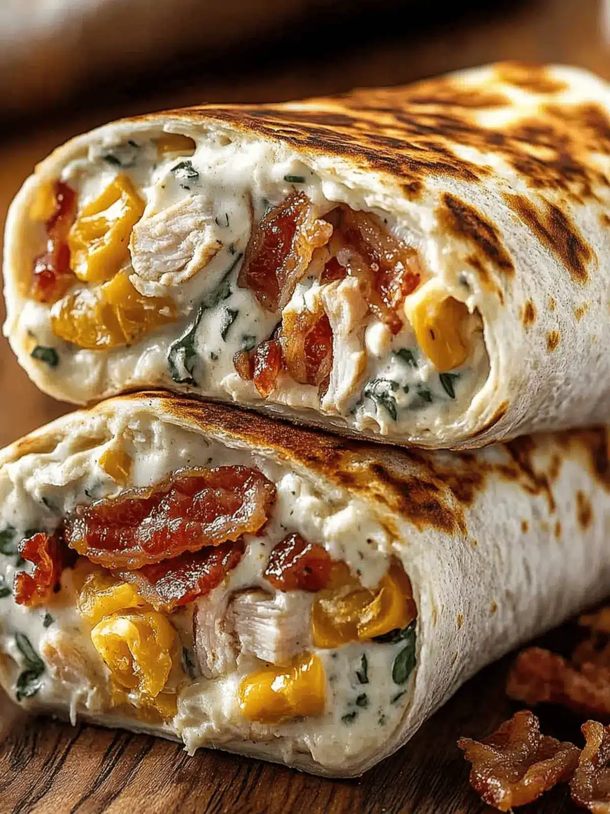 Crunchy Bacon Ranch Wraps That Will Wow Your Taste Buds 3 Crunchy Bacon Ranch Wrap