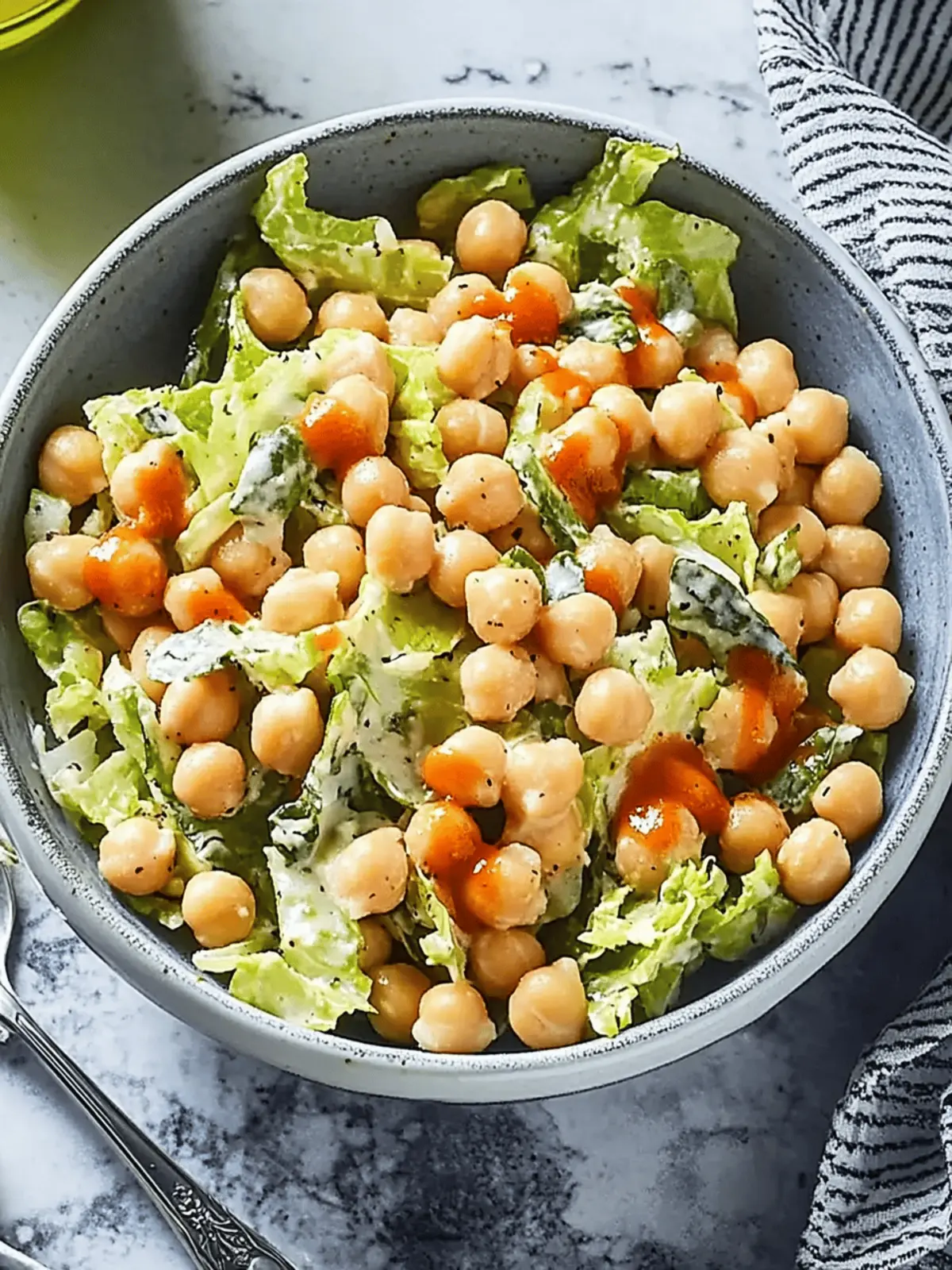 Buffalo Chickpea Salad