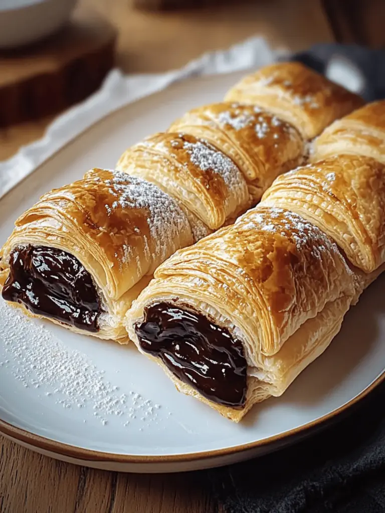 Chocolate Puff Pastry