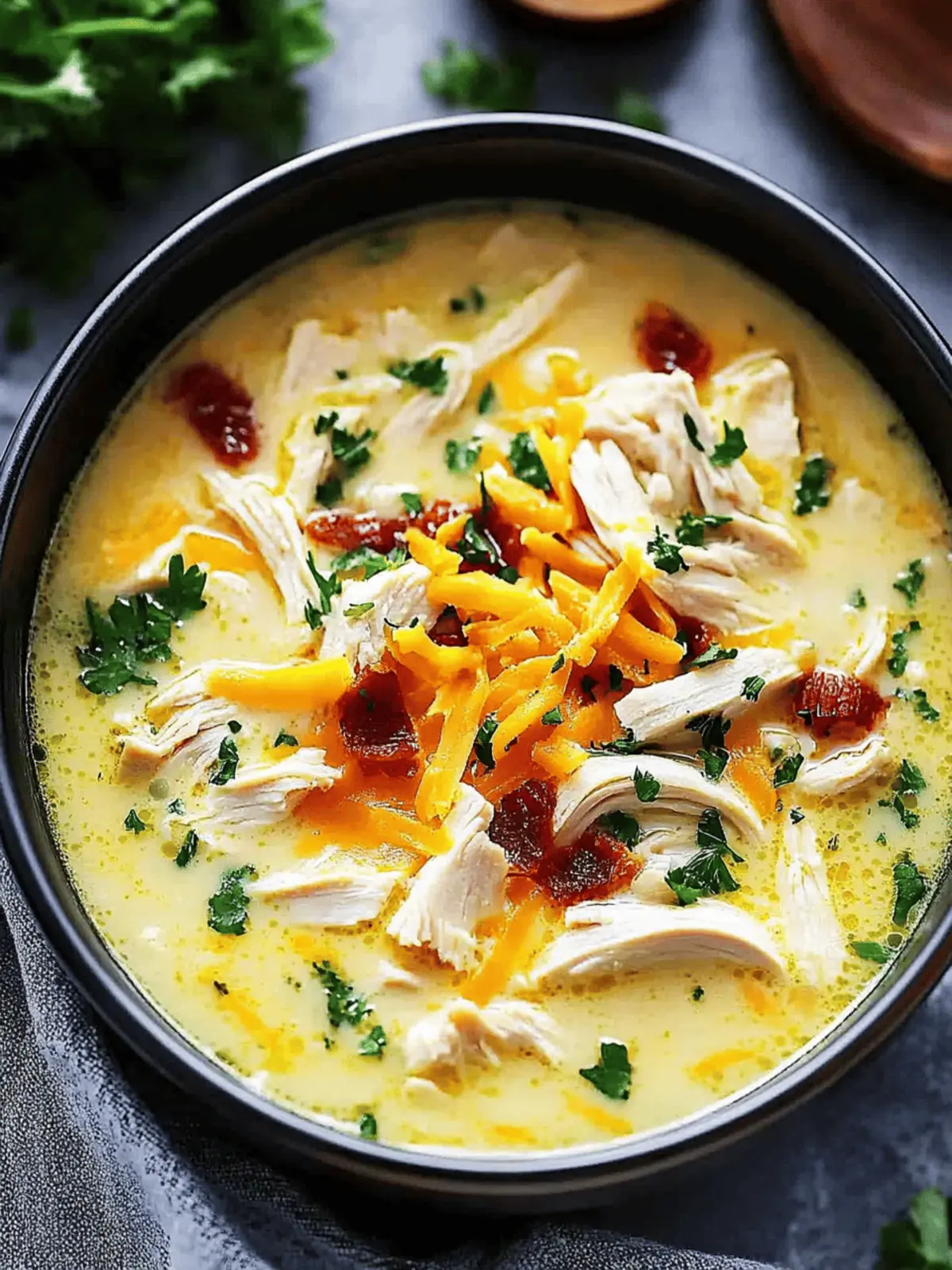 CRACK CHICKEN SOUP