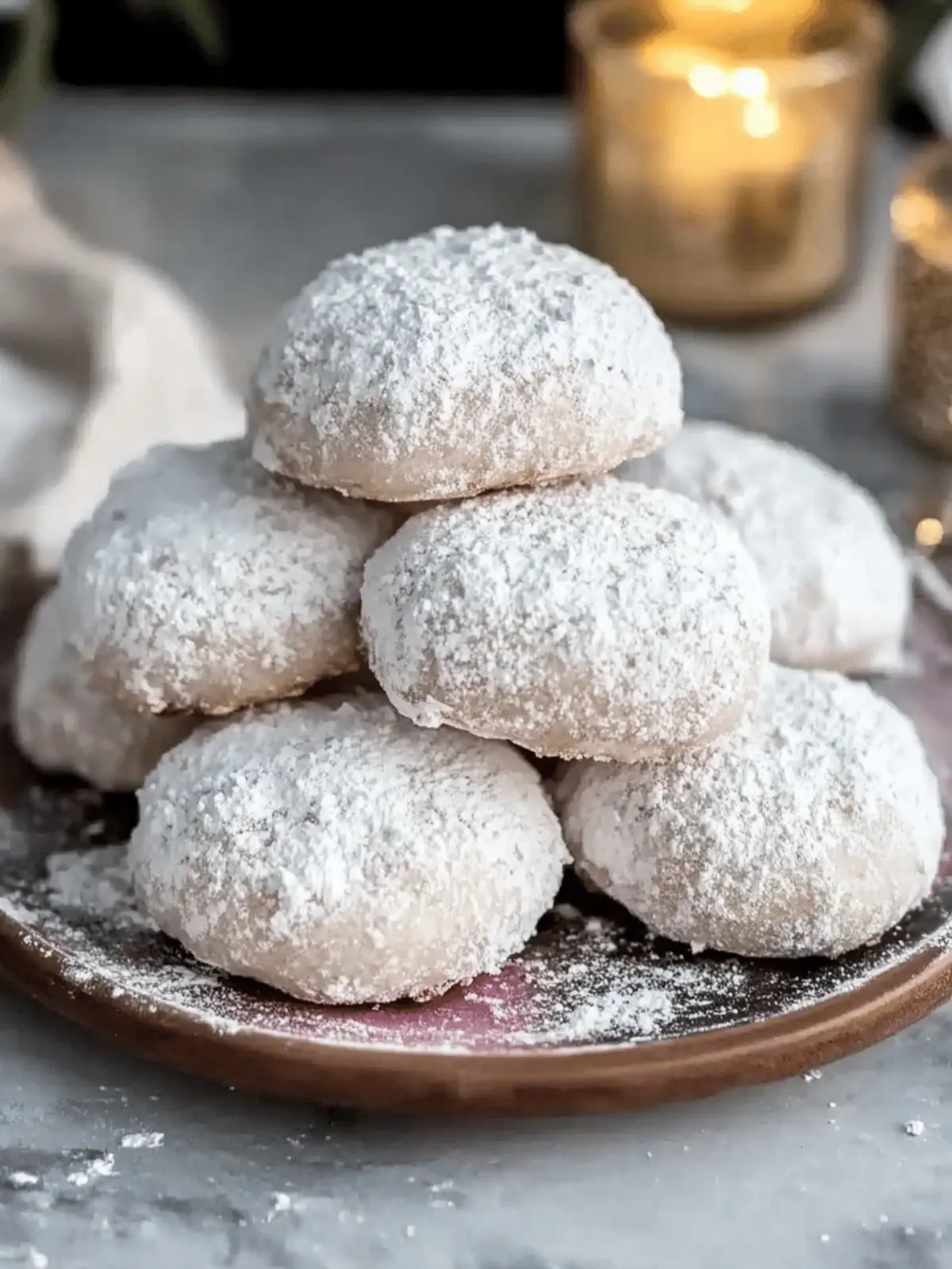 Buttery Mexican Wedding Cookies