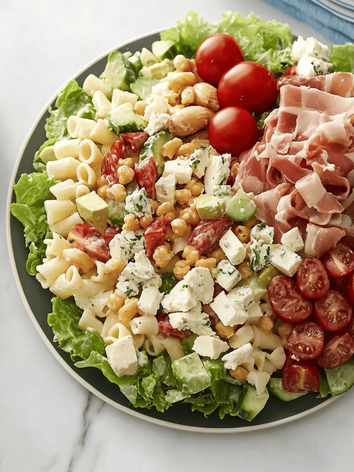 Cobb Pasta Salad