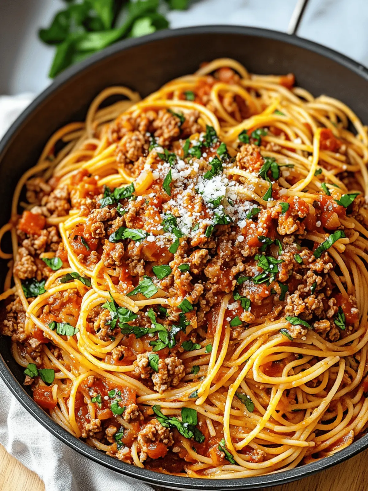One-Pot Taco Spaghetti: Your Go-To Family Dinner Delight 2 One-Pot Taco Spaghetti