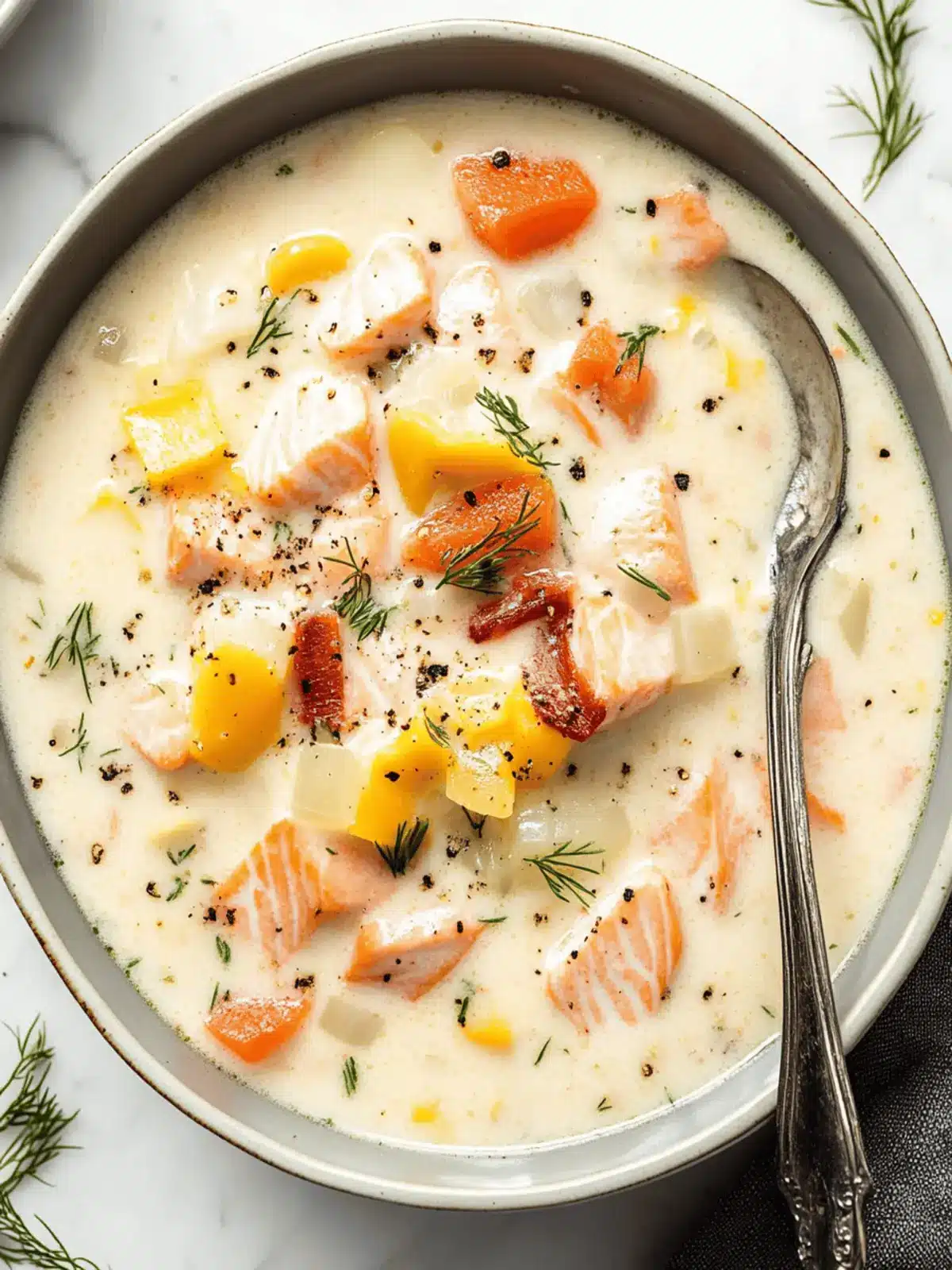 Salmon Chowder Soup